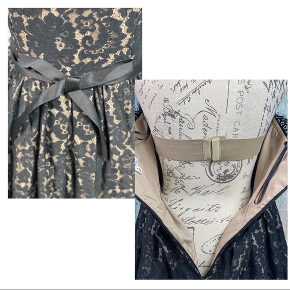 ROBERT RODRIGUEZ Target EUC Black Lace Cocktail Dress - Picture 7 of 16
